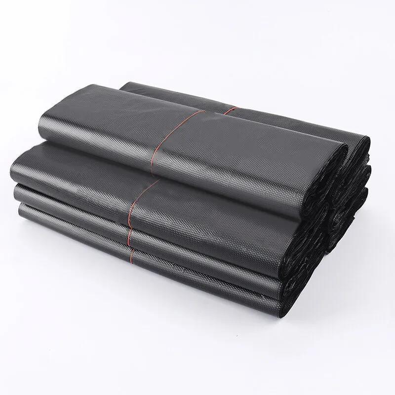 [] Disposable Black Garbage Bags For Household Thickeneded Satchel Vest-Style Garbage Bags For Medium And Large Kitchens - Image 1